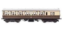 Dapol 4P-020-201 GWR Toplight Coach Chocolate/cream Twin Cities Brake Third 3751