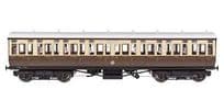 Dapol 4P-020-212 GWR Toplight Coach Chocolate/cream Twin Cities All Third 3906