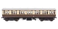 Dapol 4P-020-221 GWR Toplight Coach Chocolate/cream Twin Cities Composite 7905