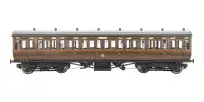 Dapol 4P-020-411 GWR Toplight Coach All Brown Livery All Third 3909