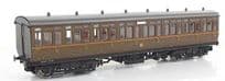 Dapol 4P-020-412 GWR Toplight Coach All Brown Livery All Third 3910