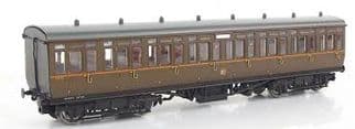 Dapol 4P-020-412 GWR Toplight Coach All Brown Livery All Third 3910