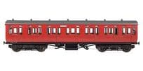 Dapol 4P-020-522 Ex GWR Toplight Coach BR Crimson Composite 7912
