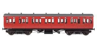 Dapol 4P-020-522 Ex GWR Toplight Coach BR Crimson Composite 7912
