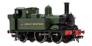 Dapol 4S-517-005S 1159 Great Western Green. Collett Cab. Sound fitted.