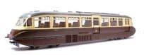 Dapol 7D-011-003 GWR Streamlined Railcar Lined Chocolate/Cream Twin Cities no.10