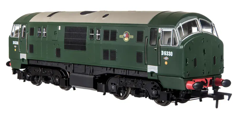 Dapol DA4D-012-010 Class 22 D6330 BR Plain Green disc head code