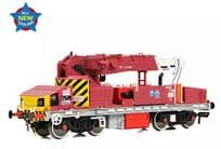 EFE E87049 Plasser 12T YOB Diesel crane Jarvis/Fastline Maroon