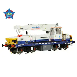 EFE E87050 Plasser 12T YOB Diesel crane Balfour Beatty White/Blue