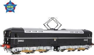 EFE Rail  E82003  Bulleid Booster Locomotive 20002 BR Black / Silver Early Crest