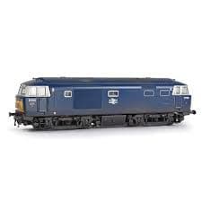 EFE Rail  E84004 Class 35 'Hymek' D7056 BR Blue Yellow Panels & White Cab Windows (Weathered)