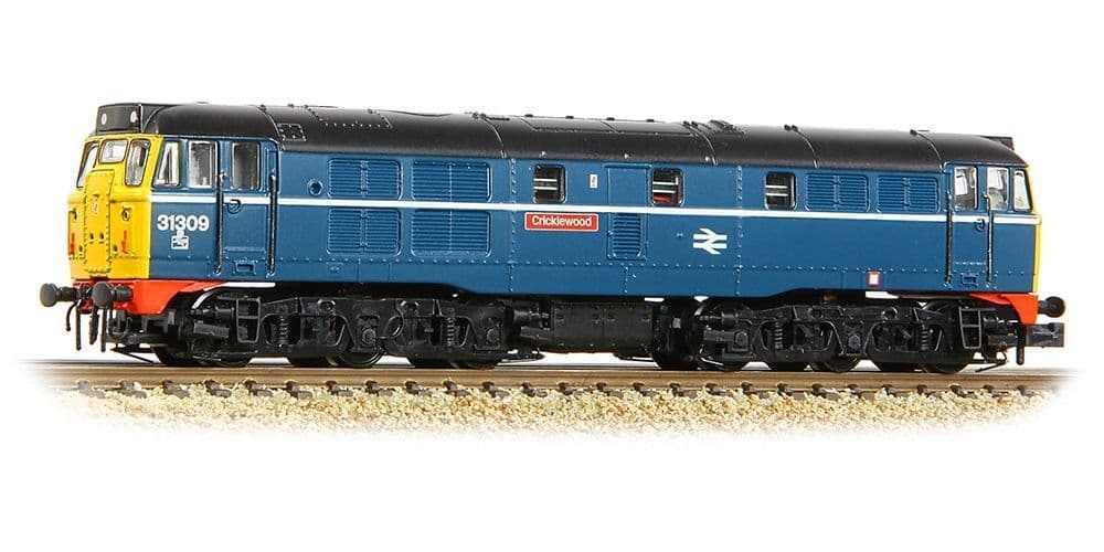 Graham Farish 371-112B Class 31/1 31173 BR Blue Full yellow ends