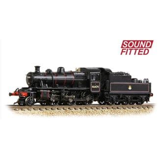 Graham Farish 372-626BSF Class 2MT Ivatt 2-6-0 46474 BR Black lined Early Crest