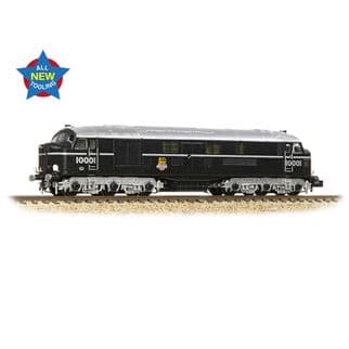 Graham Farish 372-913 LMS 10001 BR Black and Silver Early Emblem