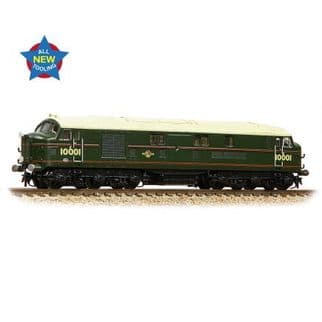 Graham Farish 372-917 LMS 10001 BR Lined Green Late Crest