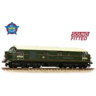 Graham Farish 372-917SF LMS 10001 BR Lined Green Late Crest