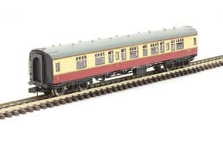 Graham Farish 374-185A BR Mk1 BCK Brake Corridor W34139BR Crimson/cream