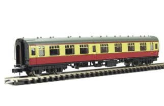 Graham Farish 374-255A BR Mk1 CK Composite Corridor E15055 BR Crimson/cream