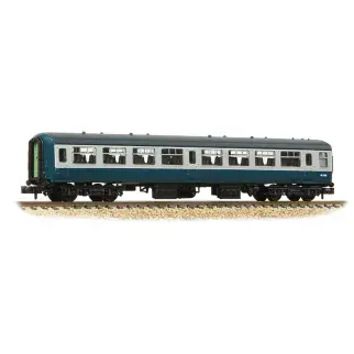 Graham Farish 374-710B BR Mk2a TSO Tourist Second Open Blue/Grey
