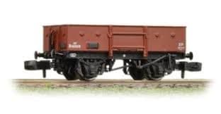 Graham Farish 377-951 13 Ton High Sided Steel Open Wagon (Chain Pockets) BR Bauxite