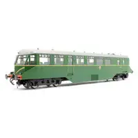 Heljan 19404 GWR AEC diesel railcar W32W BR Green with white Roof