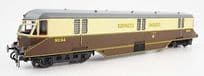 Heljan 19430 GWR AEC diesel parcels railcar No 34  GWR Chocolate and Cream