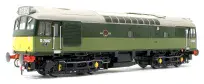 Heljan 2530 Class 25/3 D7645 BR Two tone Green Small Yellow Ends