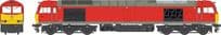 Heljan 6004 Class 60 DB Traffic Red (unbranded)