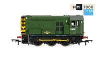 Hornby R30301TXS Class 08 D3069 BR Green with Wasp Stripes