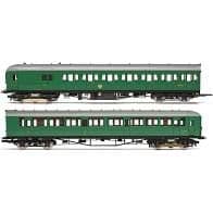 Hornby R3699 BR 2-HIL Unit 2611 -(HAL) DMBT No. 10729 (BIL) DTC(L) No. 12146 In BR Green Livery