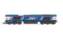 Hornby R3940 Class 66 GBRf  Newell & Wright 66747 Made in Sheffield