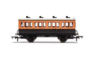 Hornby R40107 4 Wheel First Class Coach LSWR 123