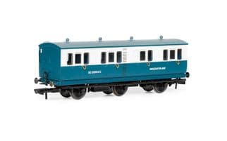 Hornby R40328 6 Wheel Generatpr  Coach BR Blue/Grey