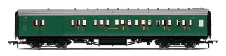 Hornby R4341C Maunsell Brake Composite SR Green 6596