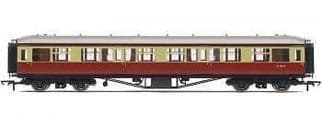 Hornby R4405 BR Hawskworth Corridor Third Crimson/cream W782W