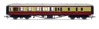 Hornby R4406 BR Hawskworth Corridor Brake Third Crimson/cream W1773W