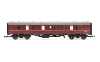Hornby R4619A BR Mk1 Parcels Brake Maroon M80532