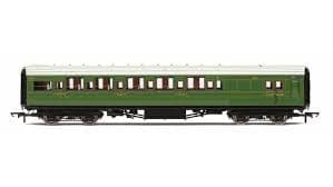 Hornby R4768 SR Olive Maunsell Third Class Brake 3778