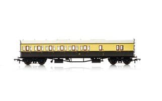 Hornby R4876A  Collett Non-Corridor Brake Third L/H GWR Chocolate/Cream 5503
