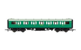 Hornby R4882 BR Bulleid 59' Corridor Composite SR 5711
