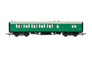 Hornby R4888C BR Bulleid 59' Corridor Brake Third  BR Green