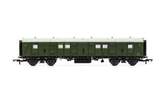 Hornby R60020A GBL Luggage Van SR Olive Green 2471