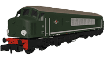 Rapido 948001 Class 44 D1 Scafell Pike BR PlainGreen
