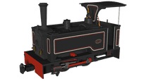 Rapido 986003 Kerr Stuart Sirdar Long Tank. Lined Black