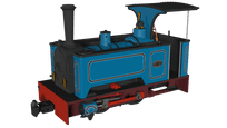 Rapido 986004 Kerr Stuart Sirdar Long Tank. Lined Blue