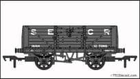 Rapido Trains 907002 D1355 SECR 7 plank SECR Grey 16194