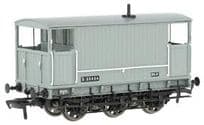 Rapido Trains 931008 SECR 6 wheel Brake van  BR Grey S55434