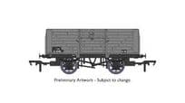 Rapido Trains 940022 D1379 8 Plank open wagon BR Grey S27915