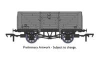 Rapido Trains 940029 D1400 8 Plank open wagon BR Grey S26782