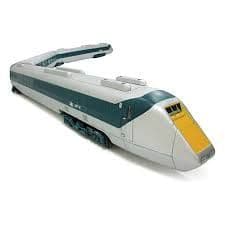 Rapido Trains UK 924501 APT-E prototype gas turbine 4-car unit in BR grey and blue